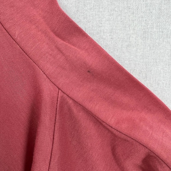 HANKY PANKY Womens Pima Cotton Robe Pink One Size Mid-length Long Sleeve NWT - Picture 8 of 8